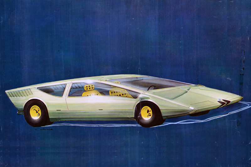 Entwurf Quanta 1969 (© Josef Albisser)